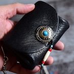 【限定商品】Caulking coin case chain-コーキングコインチェーン / ブラック（cccc-2023071408）