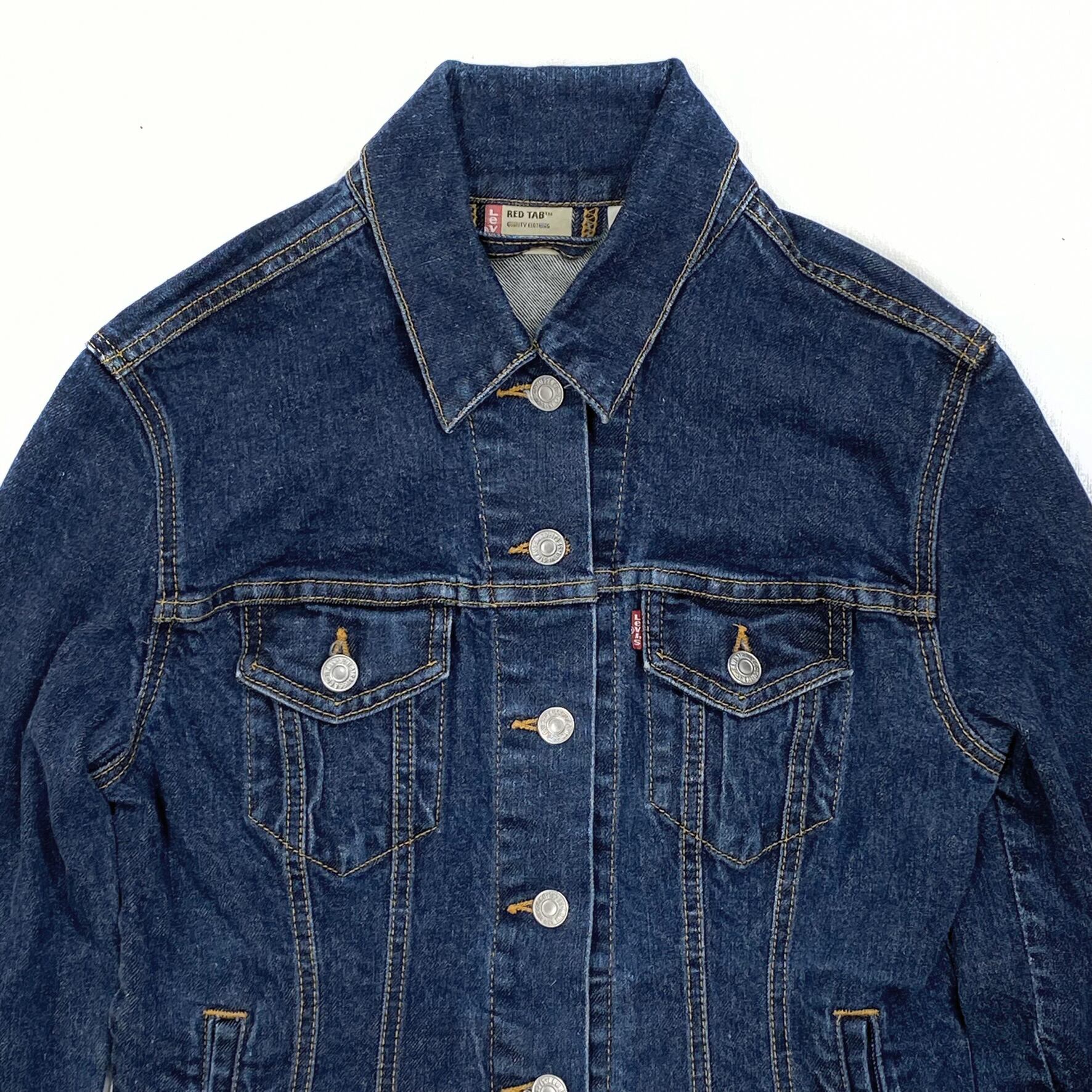 税込?送料無料】 Levi's 【a0139】 レディースM デニムジャケット TAB ...