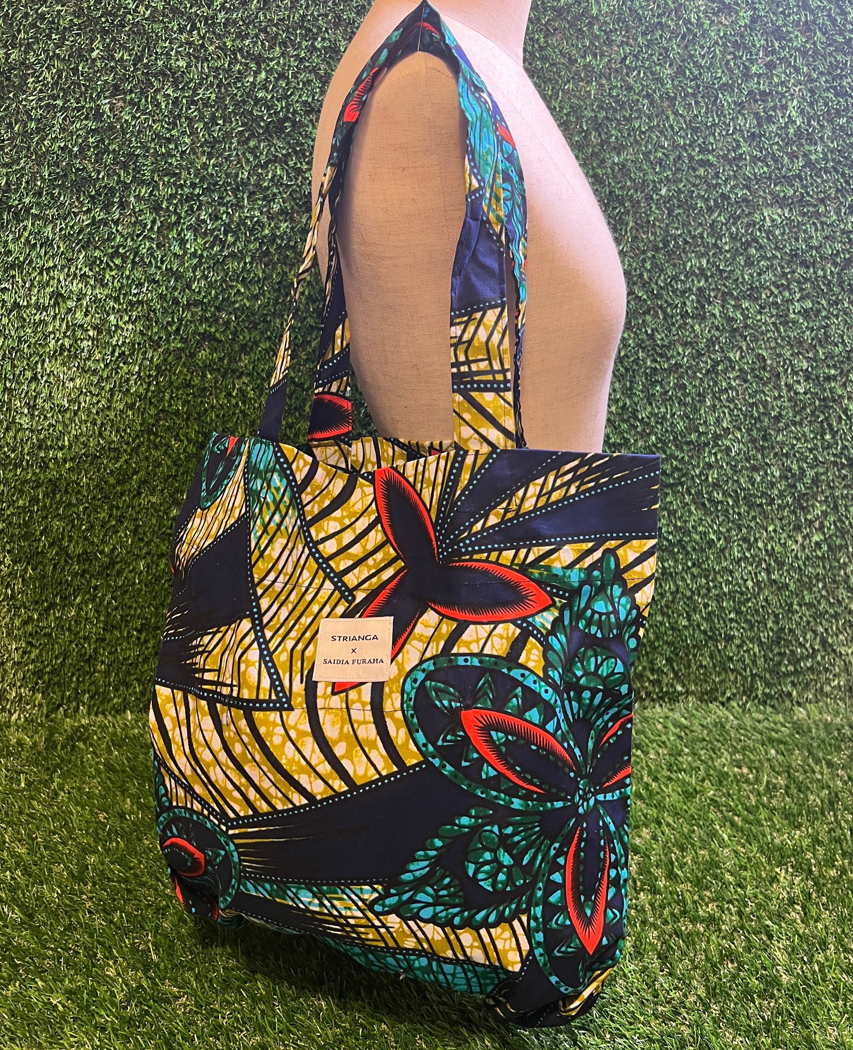 LIGHTREE☆韓国エコバッグ☆NALTHINI HALF&HALF ECO BAG 全5色 エコバッグ (L)No.3 | STRIANGA