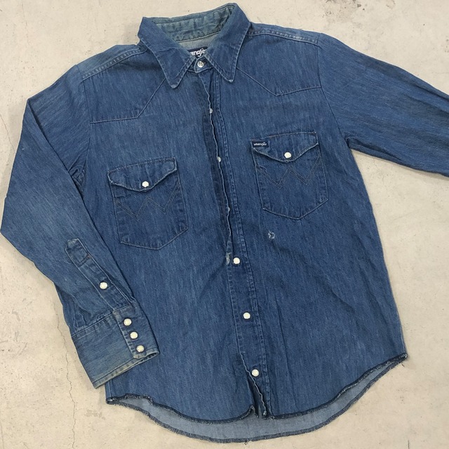 WRANGLER DENIM WESTERN SHIRT