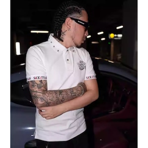 【DRIP6786】SIR Slim Fit Polo Shirt