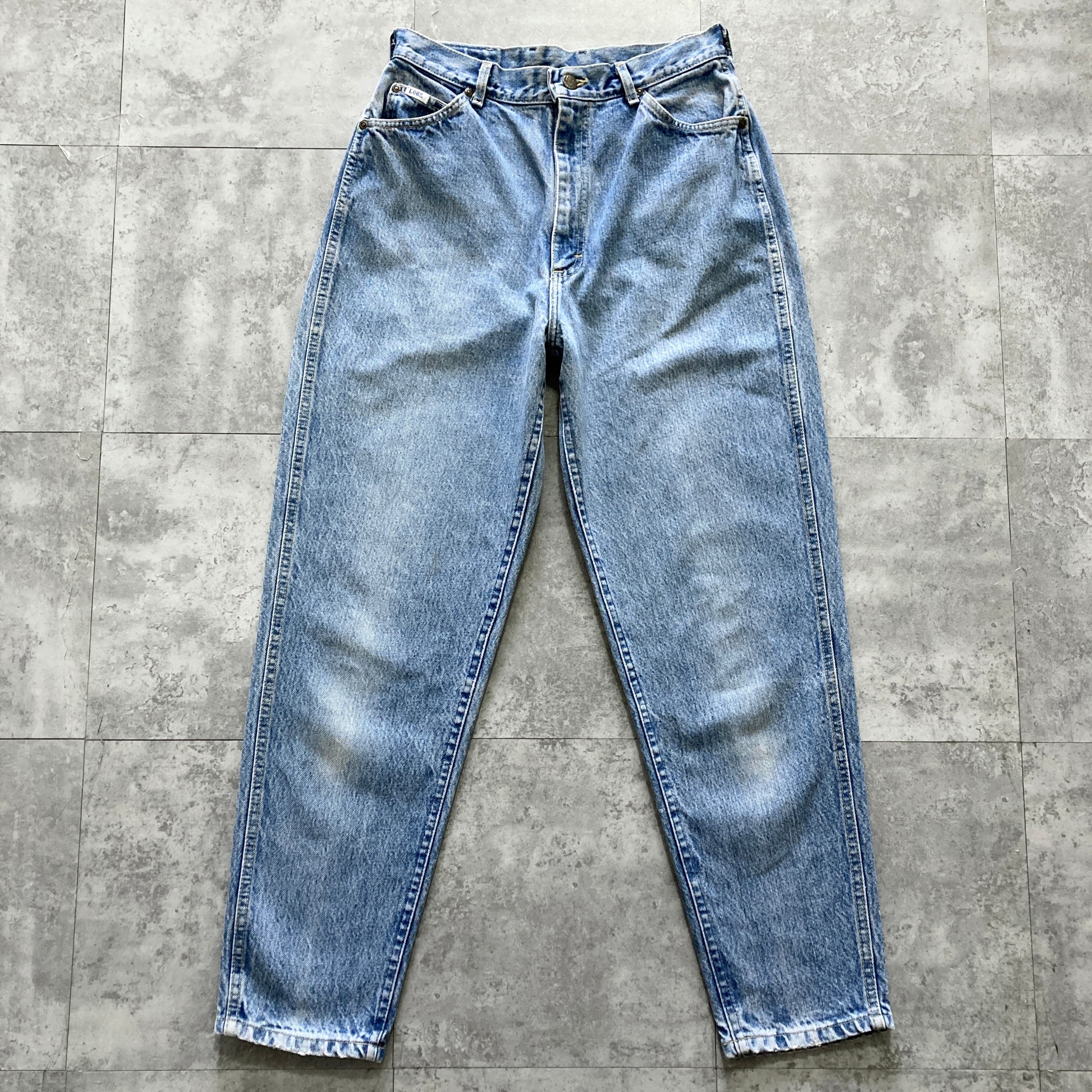 USA製】80s-90s Lee リー 表記12 MED アメリカ製 レザーパッチ