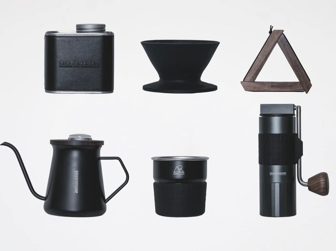 5050WORKSHOP コーヒー道具セット 5050WORKSHOP COFFEE W DRIPPER コーヒーWドリッパー | Natural Life