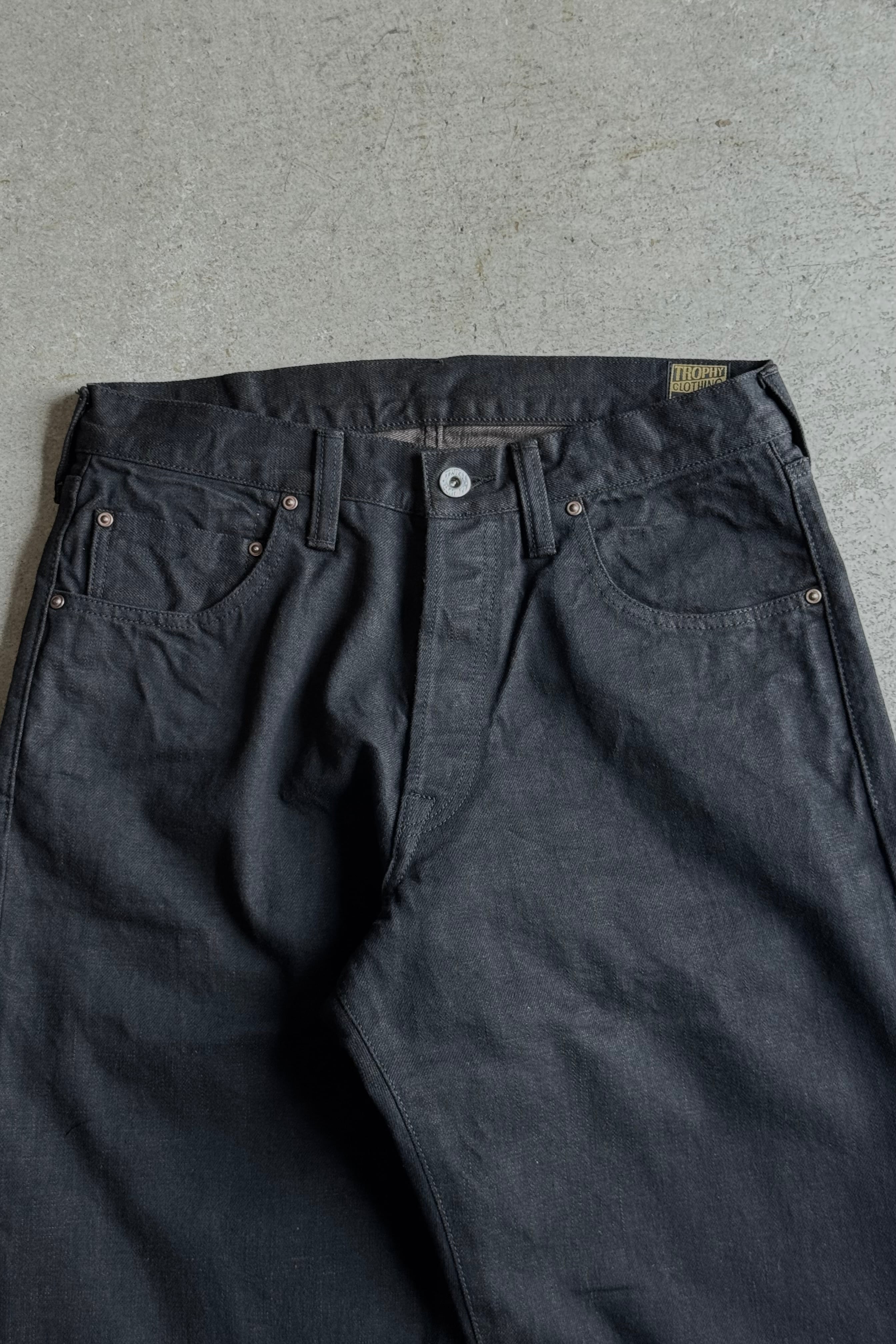 TROPHY CLOTHING/トロフィークロージング Standard Blackie Denim