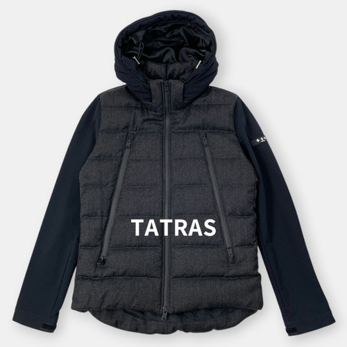 TATRAS タトラス SPIAZZO スピアッゾ 切替ラムウール ダウンジャケット 02 グレー M / J&NREUSE メンズ アウター