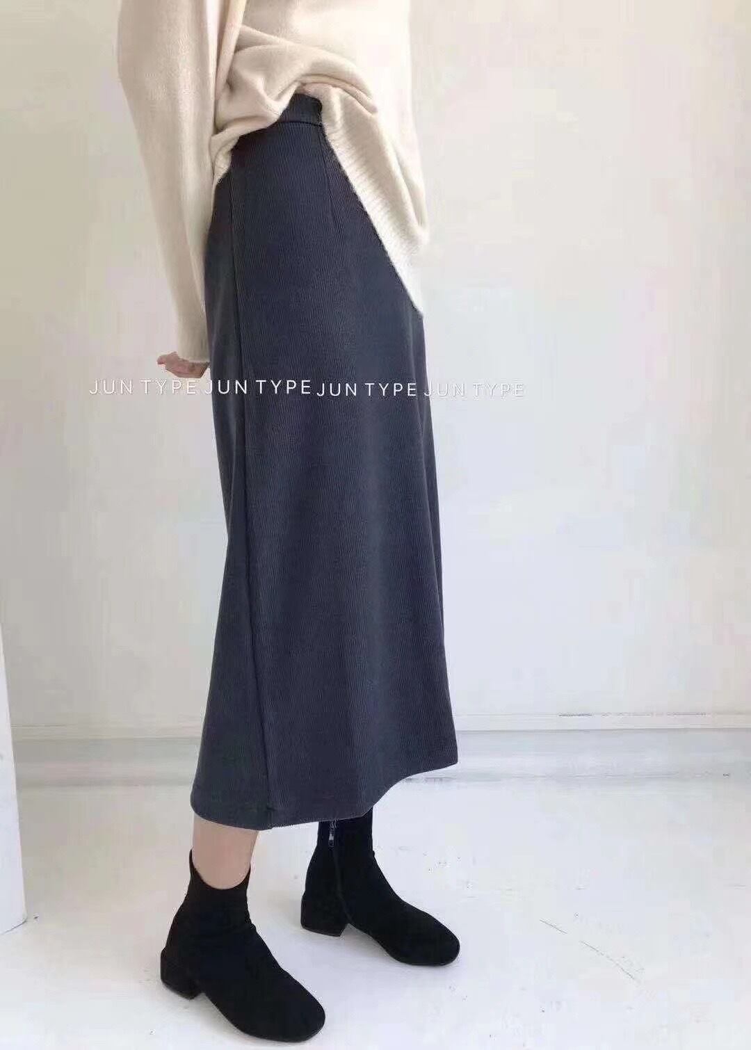 フレアロングスカート