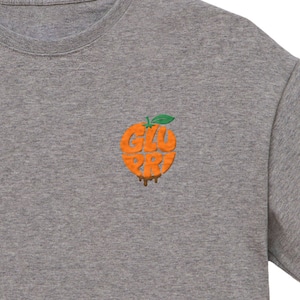 Orange Juice Big Tee Gray 00040