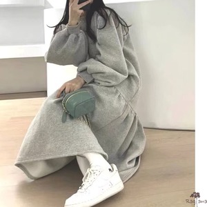 フレアヘム スウェット ワンピース M 10147