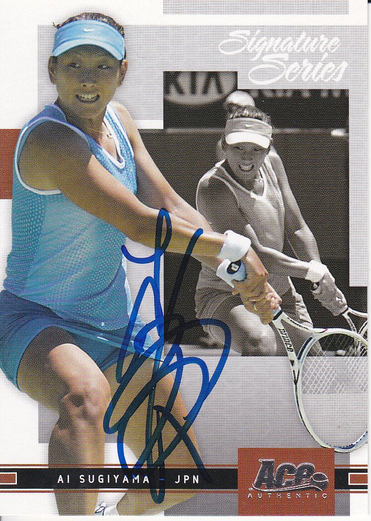 ☆杉山愛、直筆サイン入りAceトレカ#46 | リバティクロス