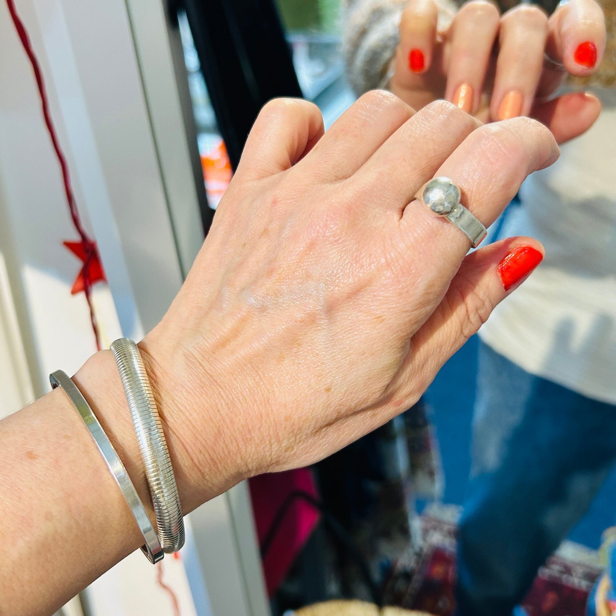 フランスシルバー925 ボールリング（17号） | Milo Antiques & Vintage