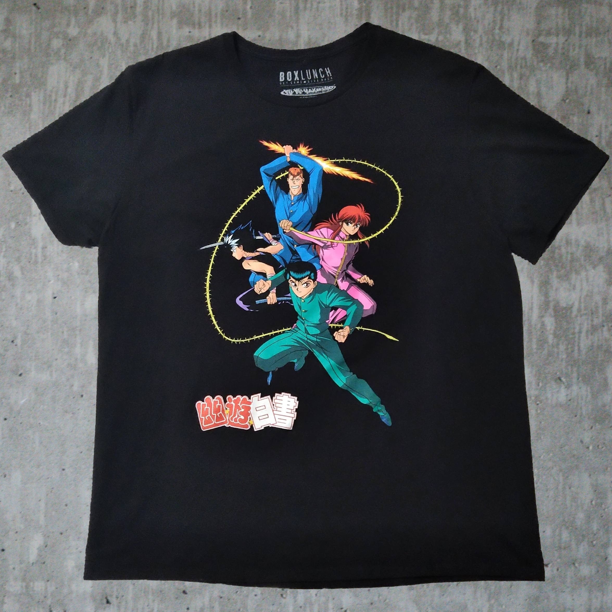 古着 ナルト ヴィンテージ加工Tシャツ L 我愛羅 naruto アニメT