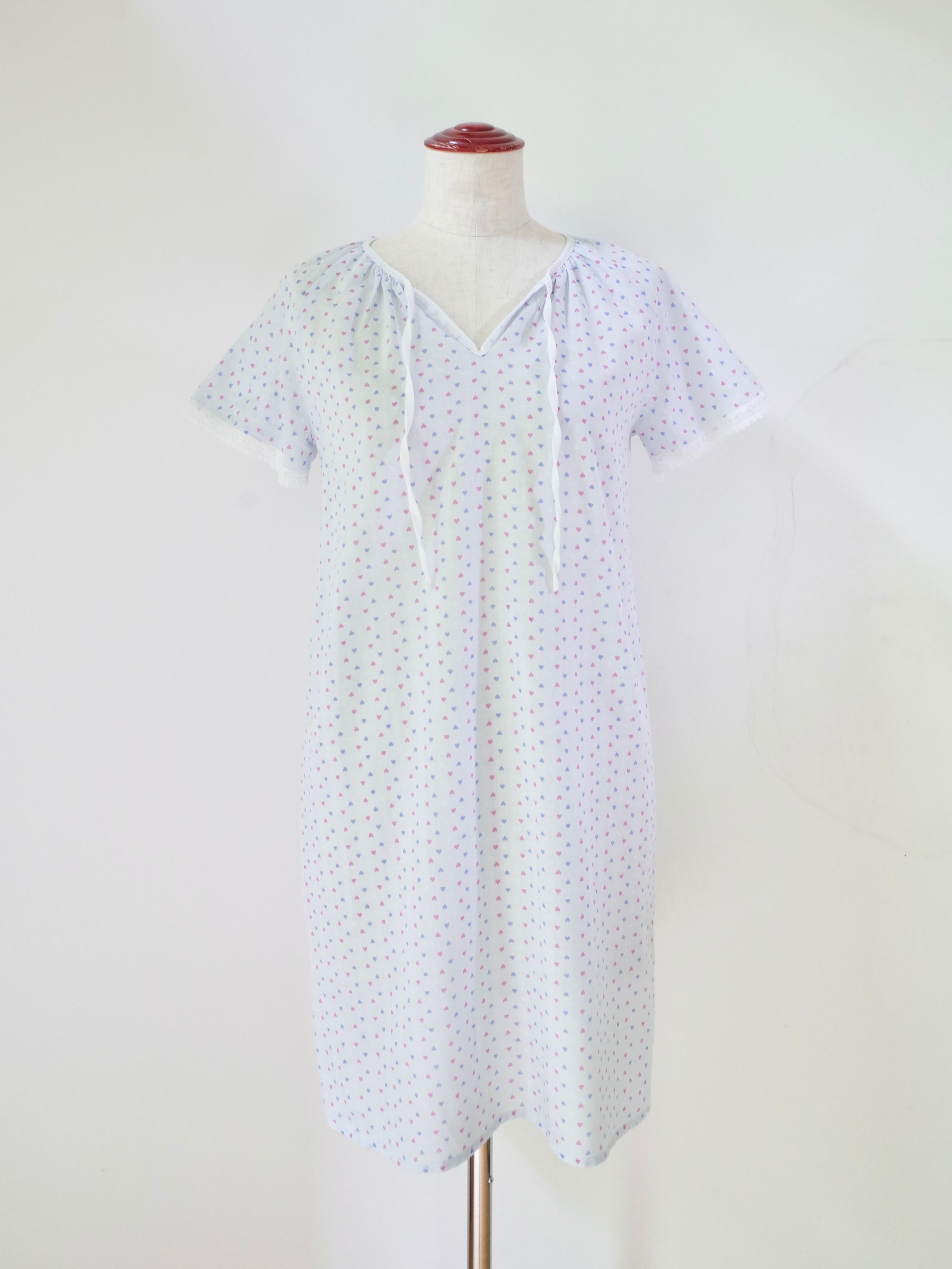 Euro Heart Pattern House Dress