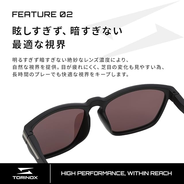 TORINOX] サングラス ゴルフ ARQ（PERFORMANCE MODEL） BLACK/PINK