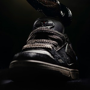 Urban Black Texture Sneakers / アーバン ブラック テクスチャー スニーカー
