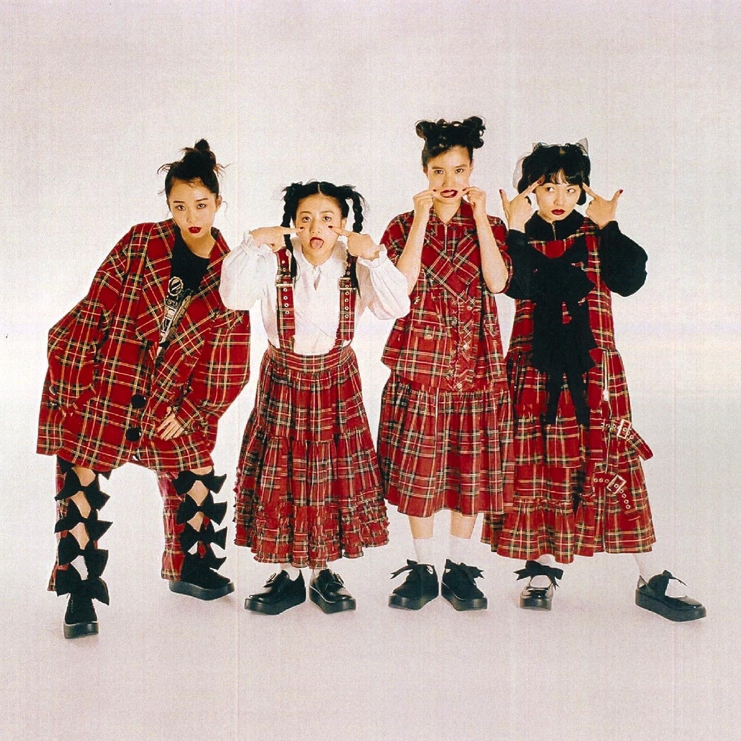 吊りリボンスカート RED | HEIHEI 