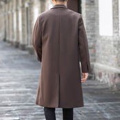 ダブルブレスト ロング丈 コート af0387