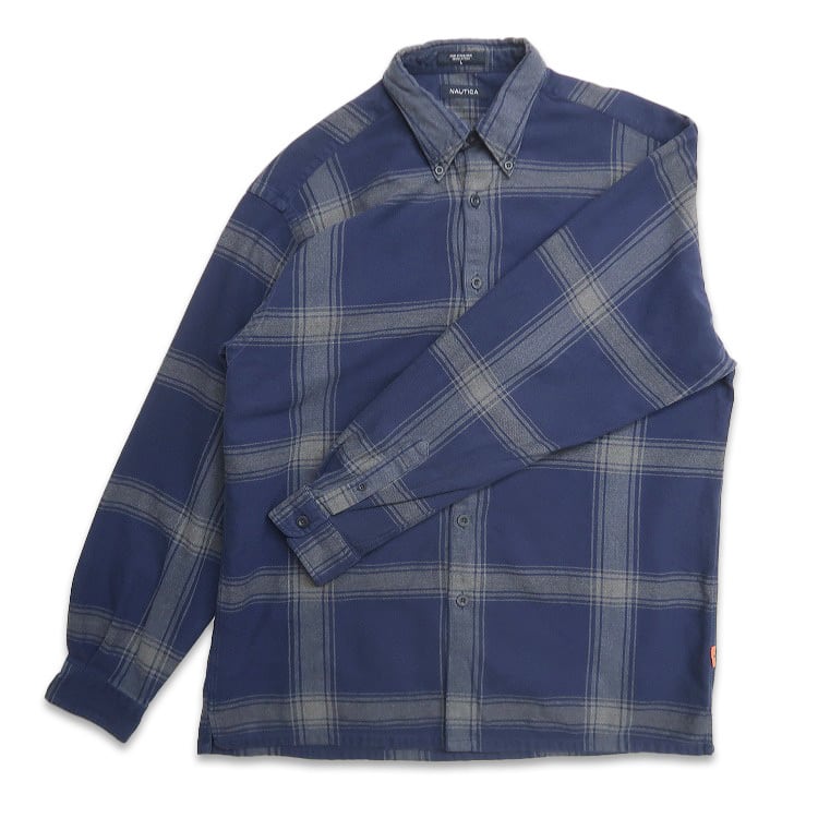 古着 ノーティカ NAUTICA ネルシャツ フランネル 長袖シャツ チェック