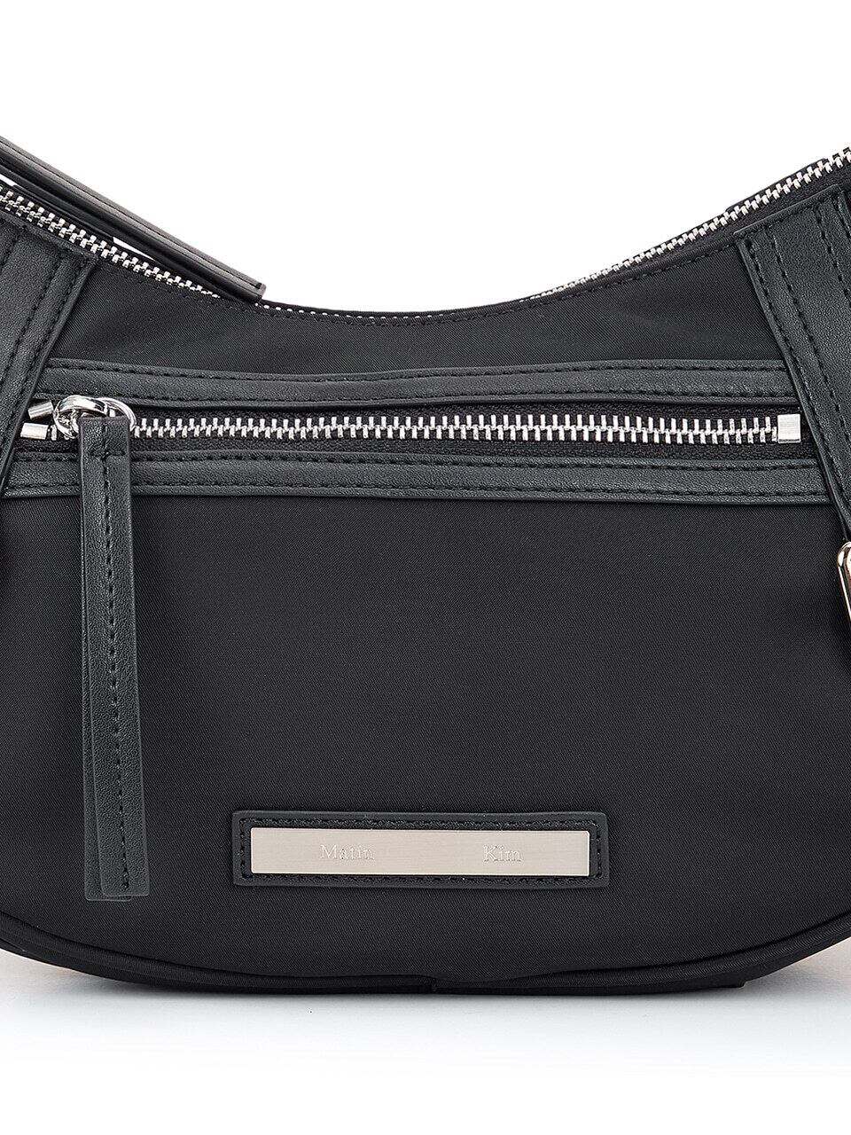 Matin Kim] FABRIC ARC HOBO BAG IN BLACK 正規品 韓国ブランド 韓国