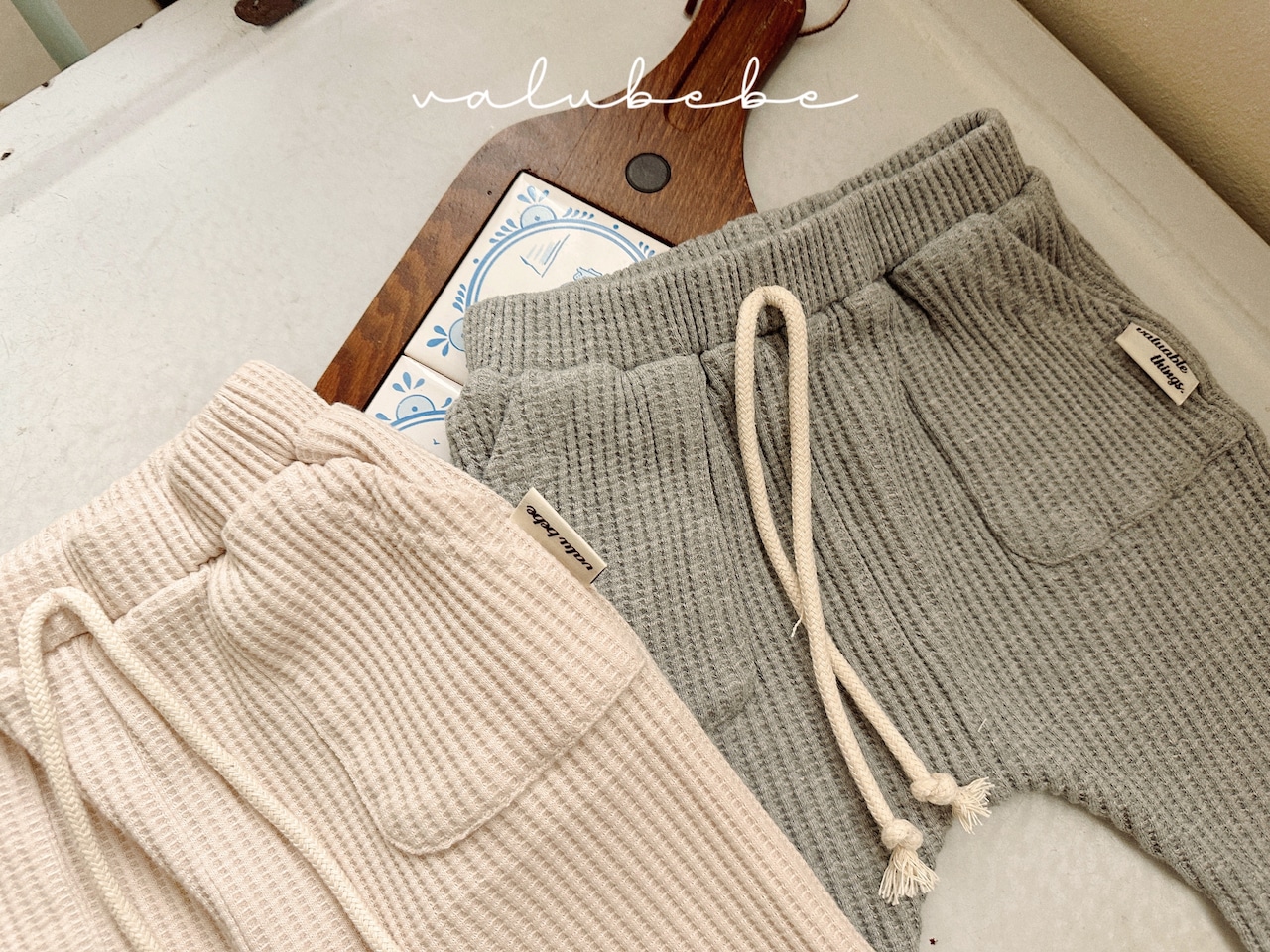 Valubebe 26/AP (Baby) Wide Waffle Baggy Pants