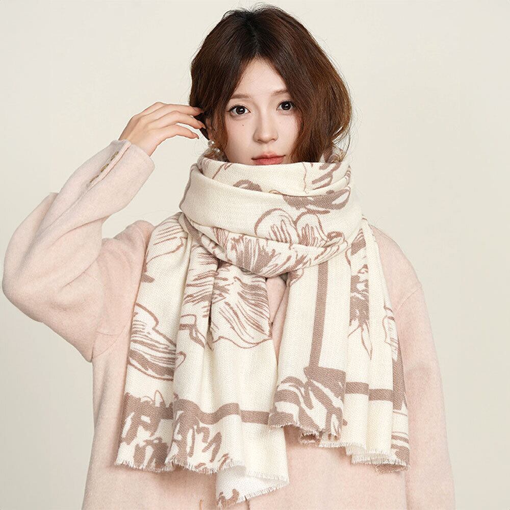 大判 マフラー 秋冬 防寒 保温 レディース 韓国 ストール きれいめ おしゃれ 大人 かわいい カジュアル 通勤 通学 暖かい 大人可愛い 大人女子