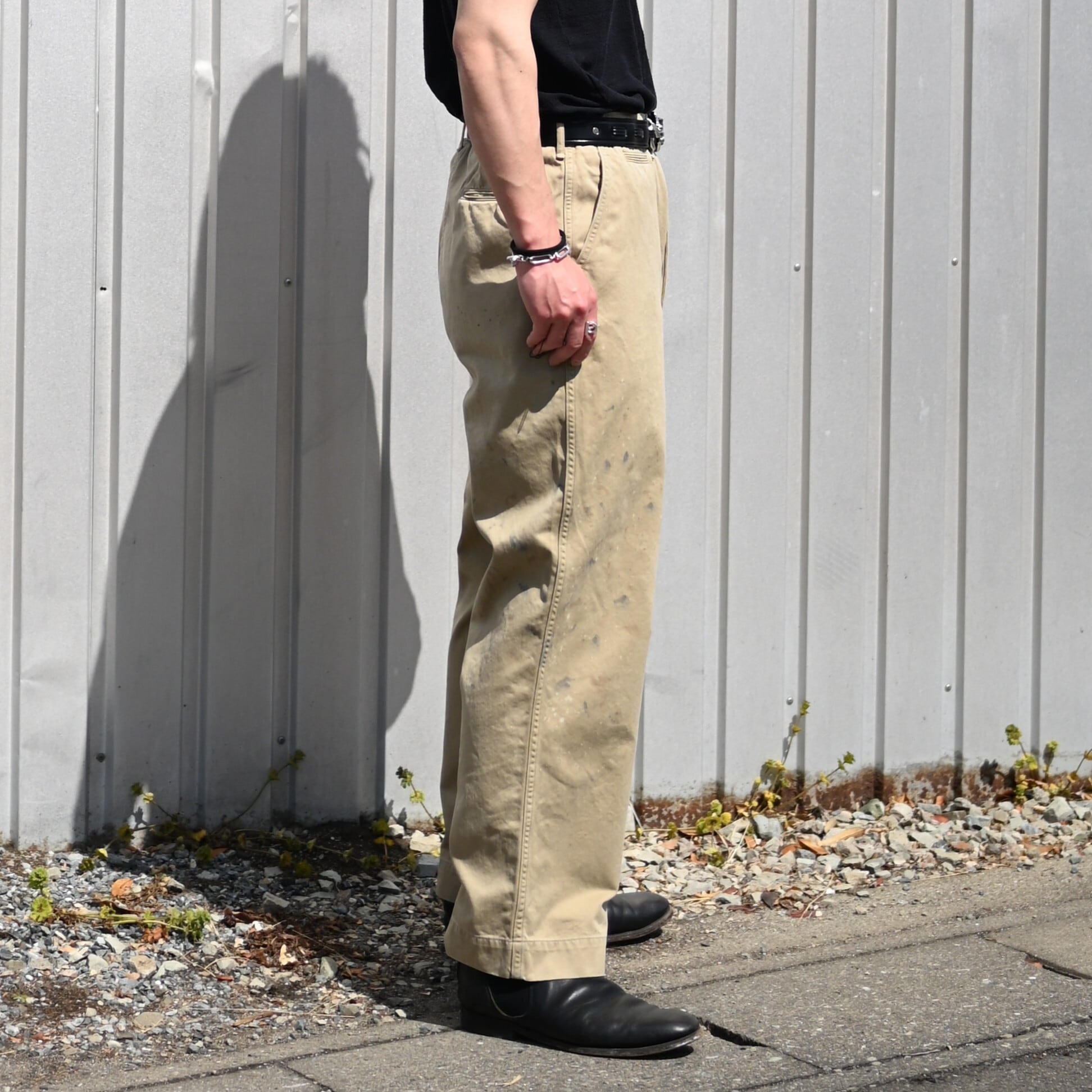 k*o様 BOWWOW チノパン BOWWOW / 41 KHAKI TROUSERS AGED | GANKO