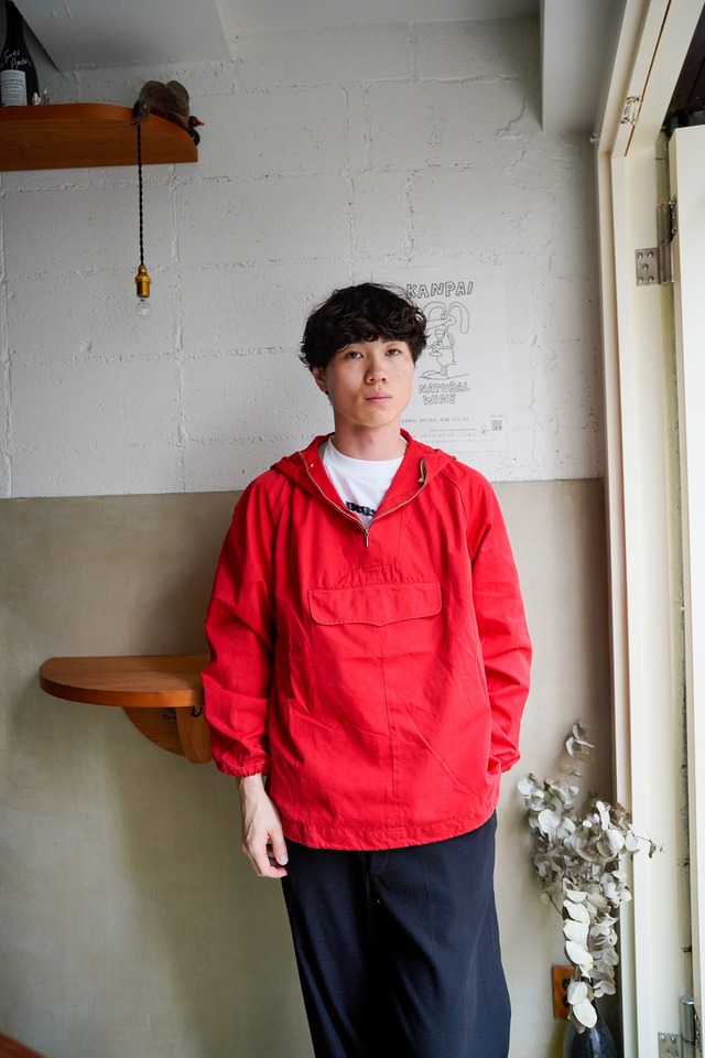 【1980s】"Made in France" Cotton 100% Alpine Smock / 6-256