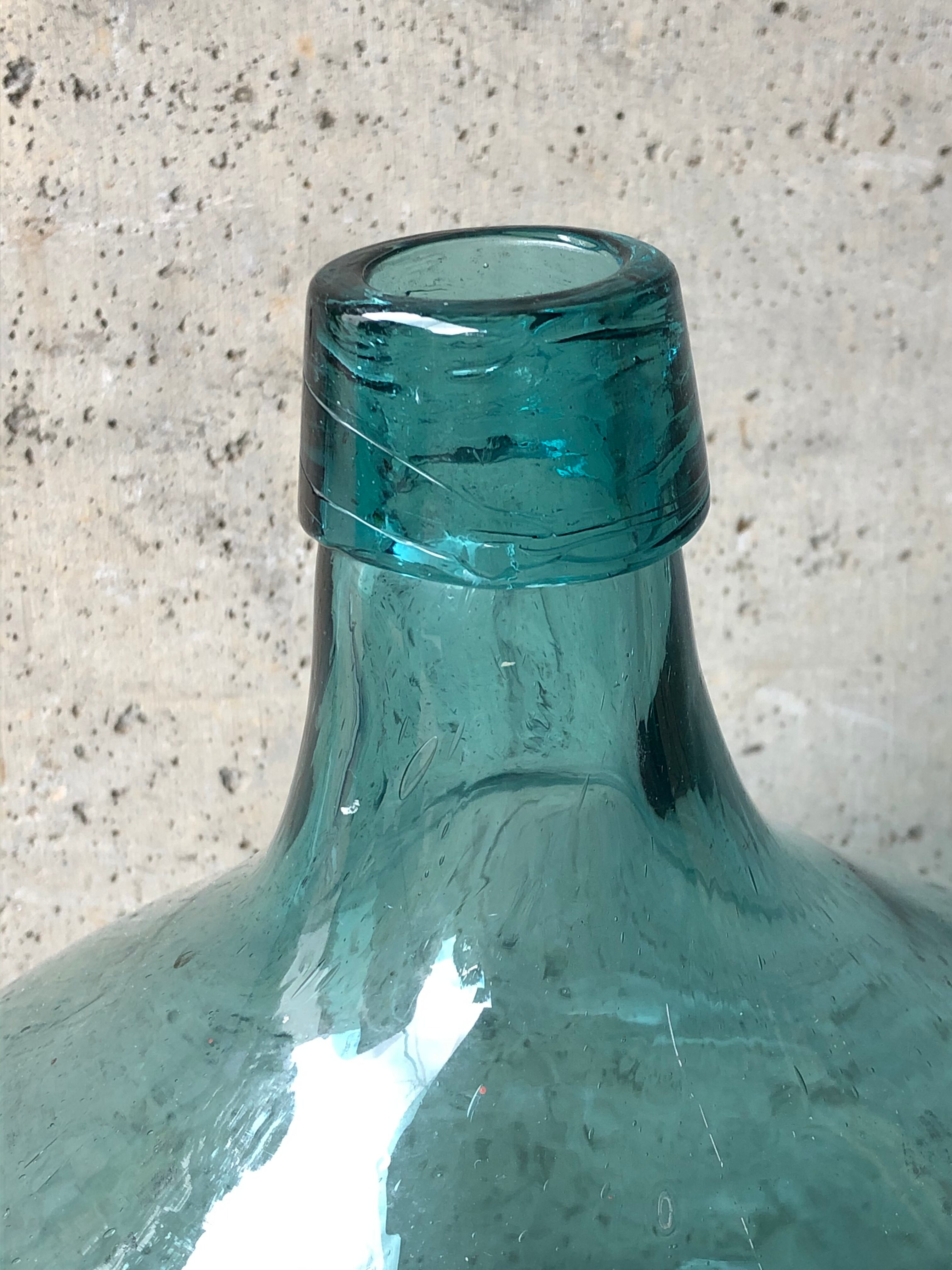 デミジョンボトル 籠付 昭和レトロ ガラス瓶 アンティーク | tspea.org