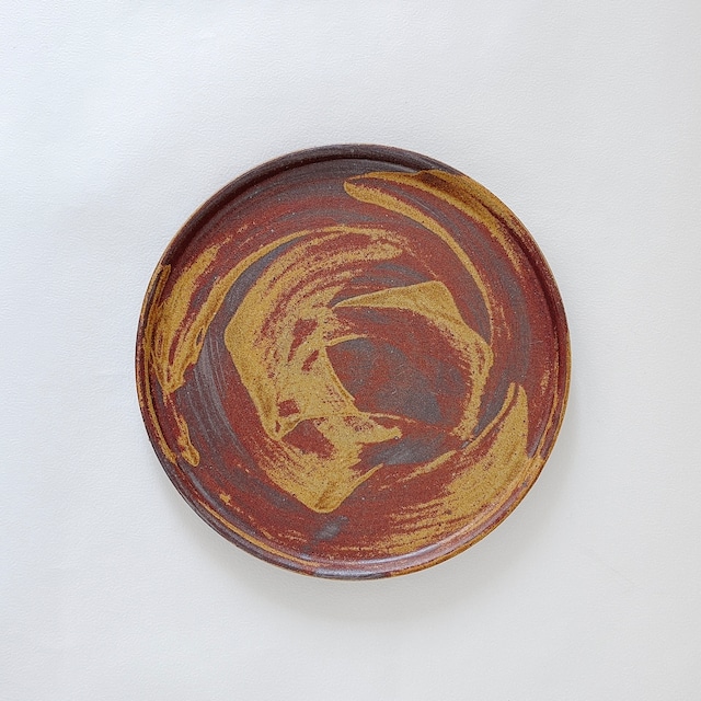 【Oostveld Pottery】 flat plate/hakeme
