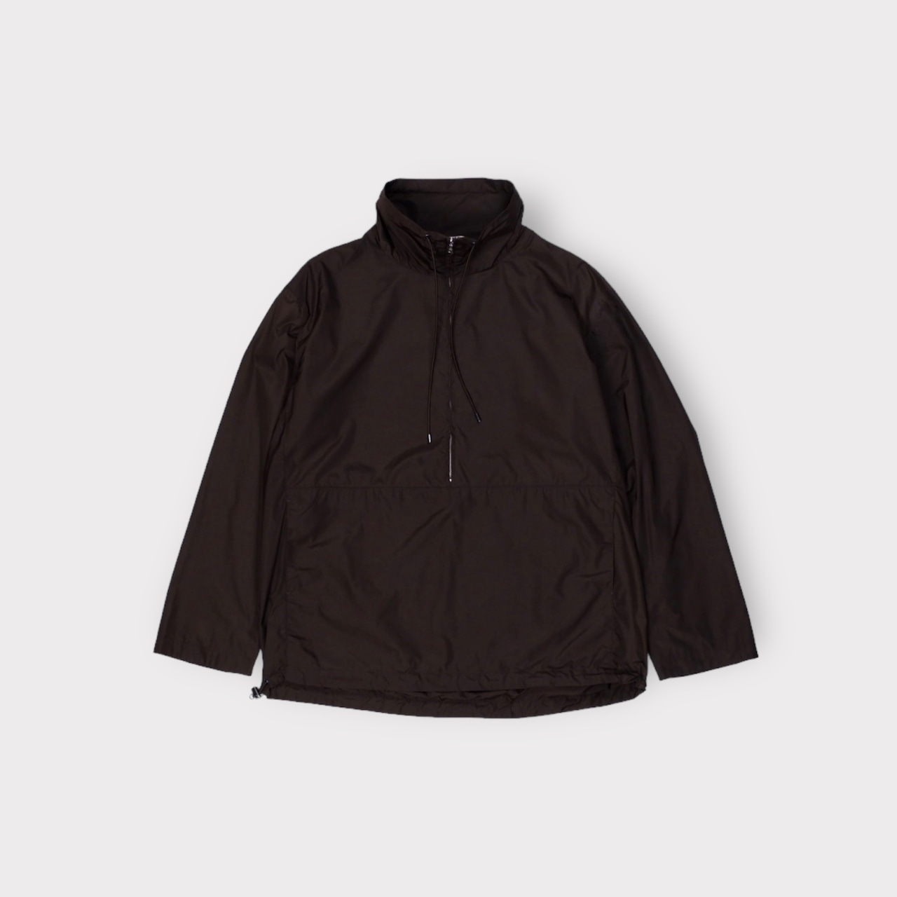 AURALEE【HIGH COUNT LIGHT NYLON HALF ZIP P/O】