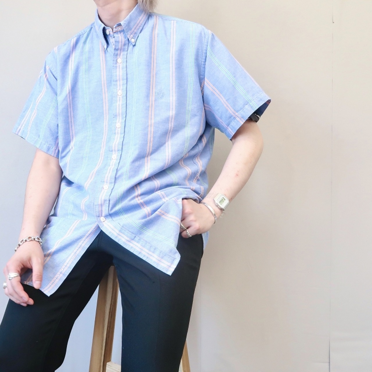 古着 チャップスラルフローレン CHAPS RALPH LAUREN ボタンダウン  