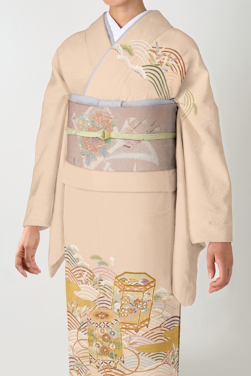 袋帯 螺鈿 春秋草花（らでんしゅんじゅうそうか）9315 | 川島織物  