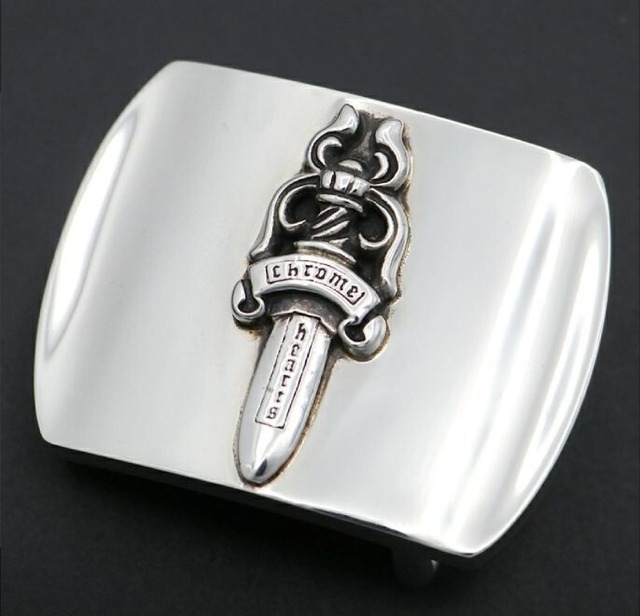 CHROME HEARTS クロムハーツ ミリタリーバックル ダガー 1.5インチ