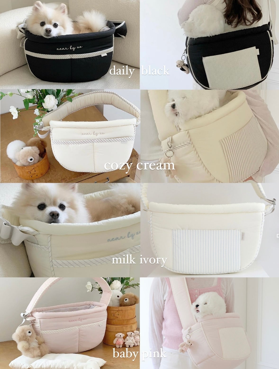 即納【near by us】tarte bag (4color) new color | ropet