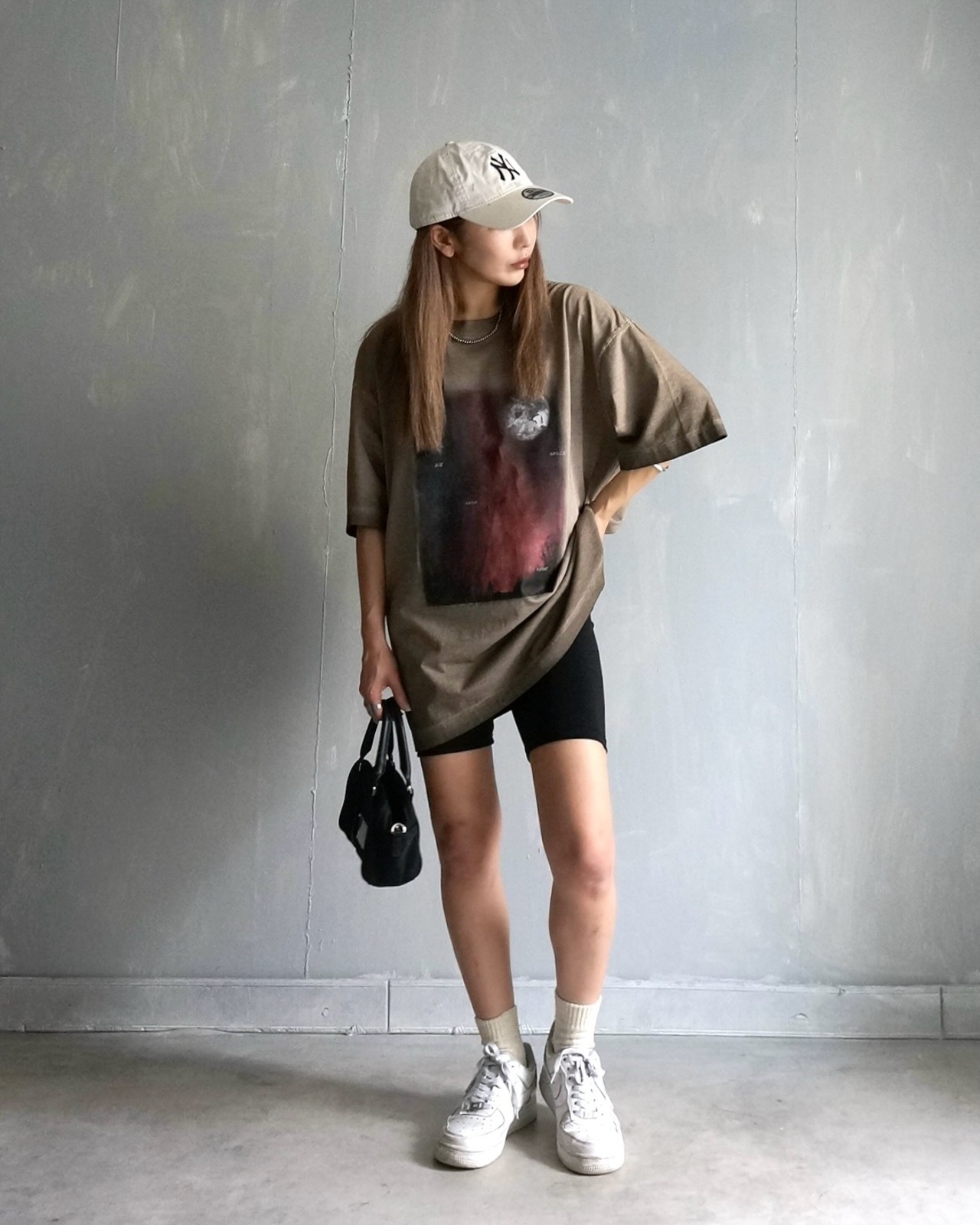 Nostalgic vitality vintage tシャツ／Ashbrown