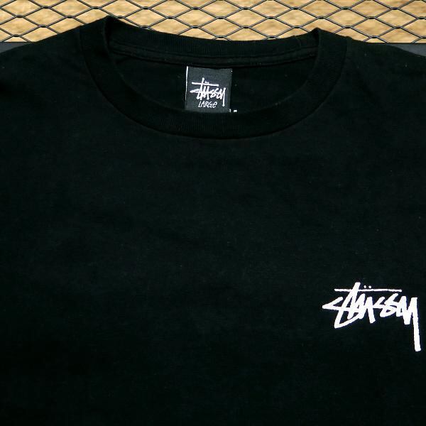 新品未使用 STUSSY クルーネックスウェット フレイムプリント L