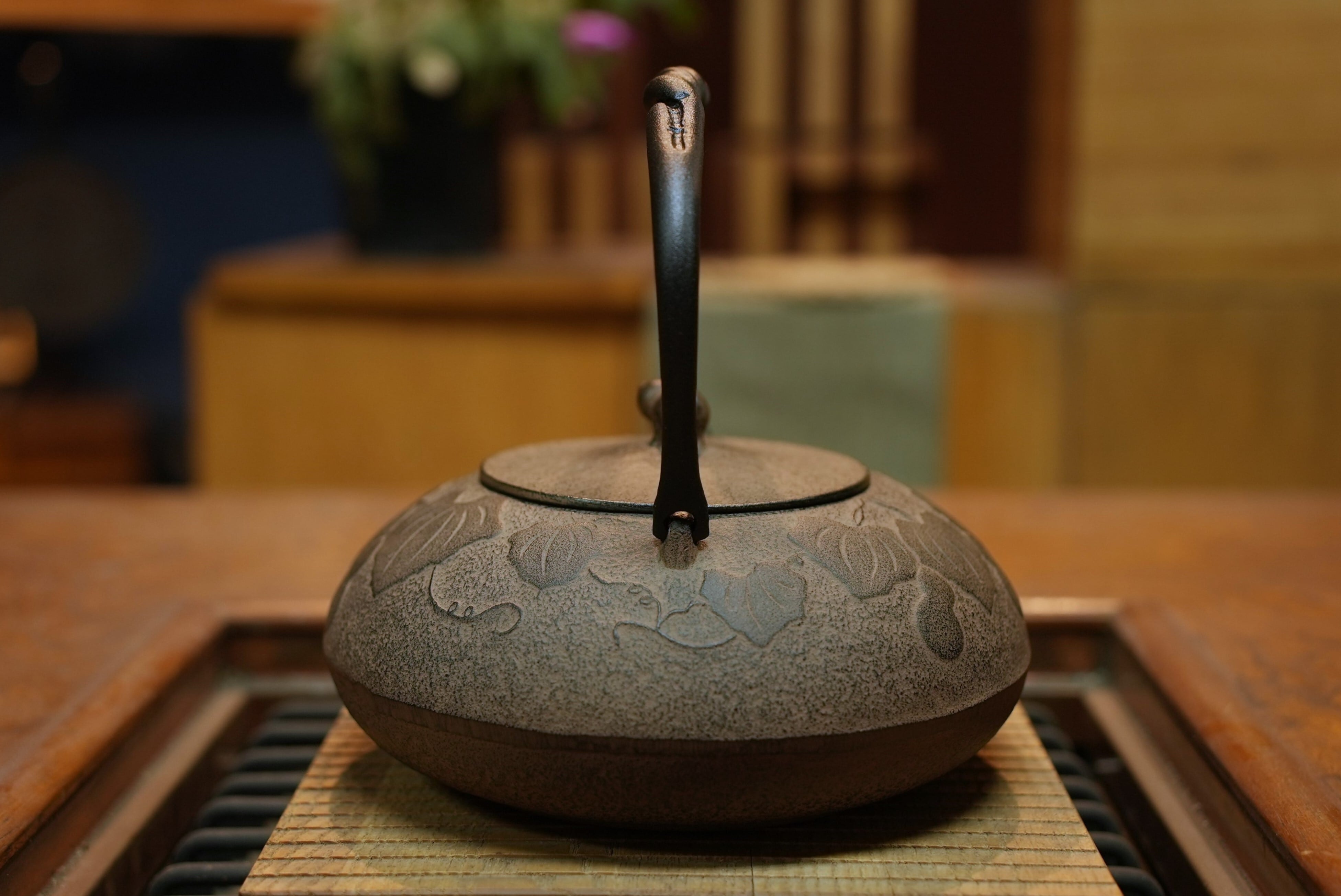 南部鉄器 鉄瓶 ひさご 大 ひさご色 1.2L | 1848年創業 南部鉄器工房及