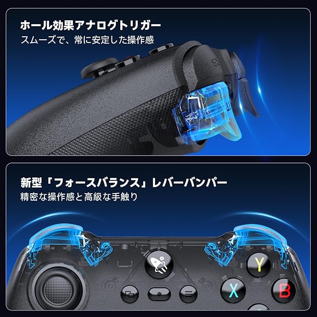 AceGamer pluto pc コントローラー 2.4Gレシバー付きワイヤレス