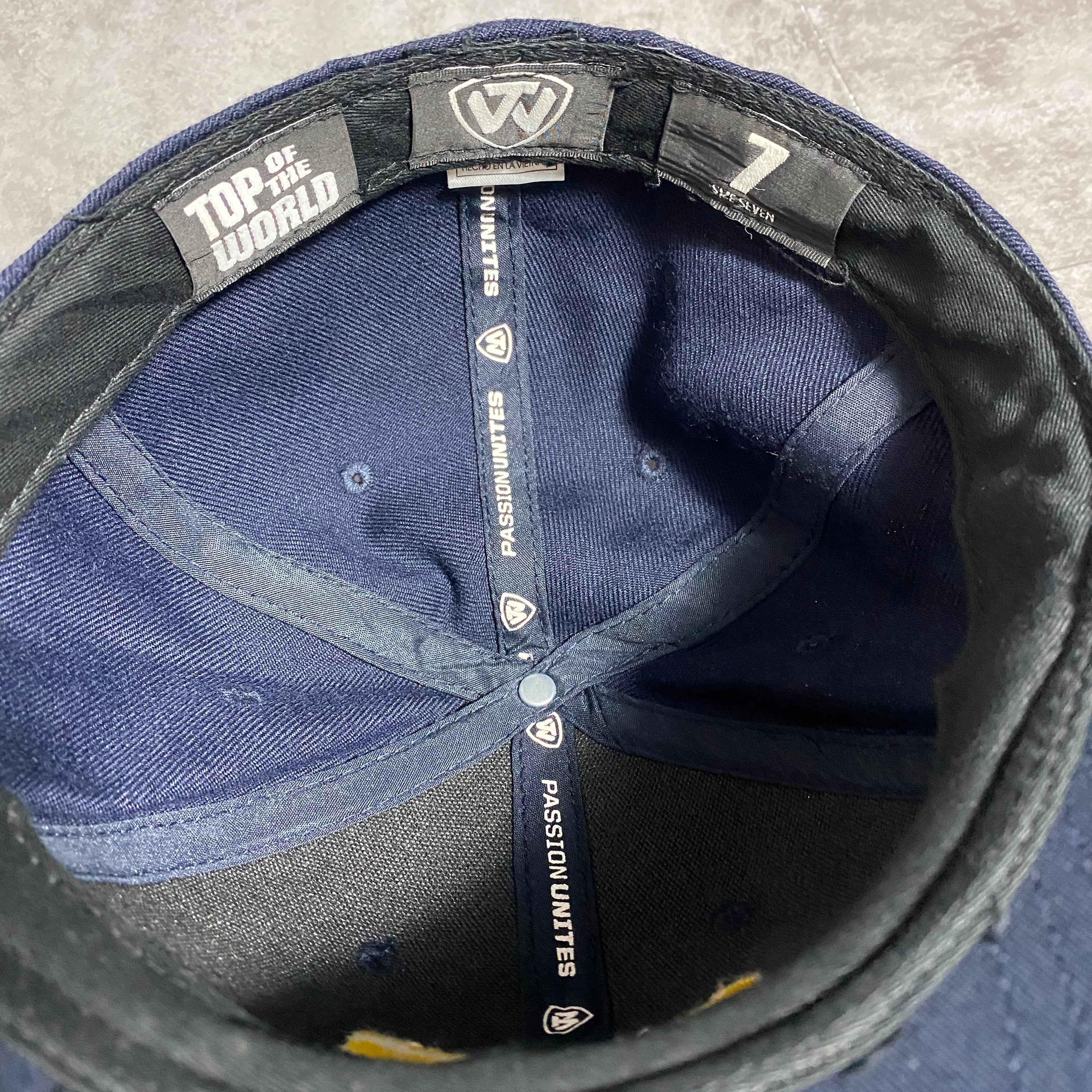 90's TOP OF THE WORLD Michigan ミシガン大学 刺繍カレッジロゴ