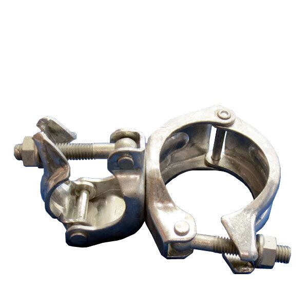 Φ115 × 兼用 クランプ 直交 15個 8604 サポートクランプ 津軽 パイプ 100A,32A,40A 錆 サビ ドブメッキ 溶融亜鉛メッキ 太陽光架台 防錆 土木 建設