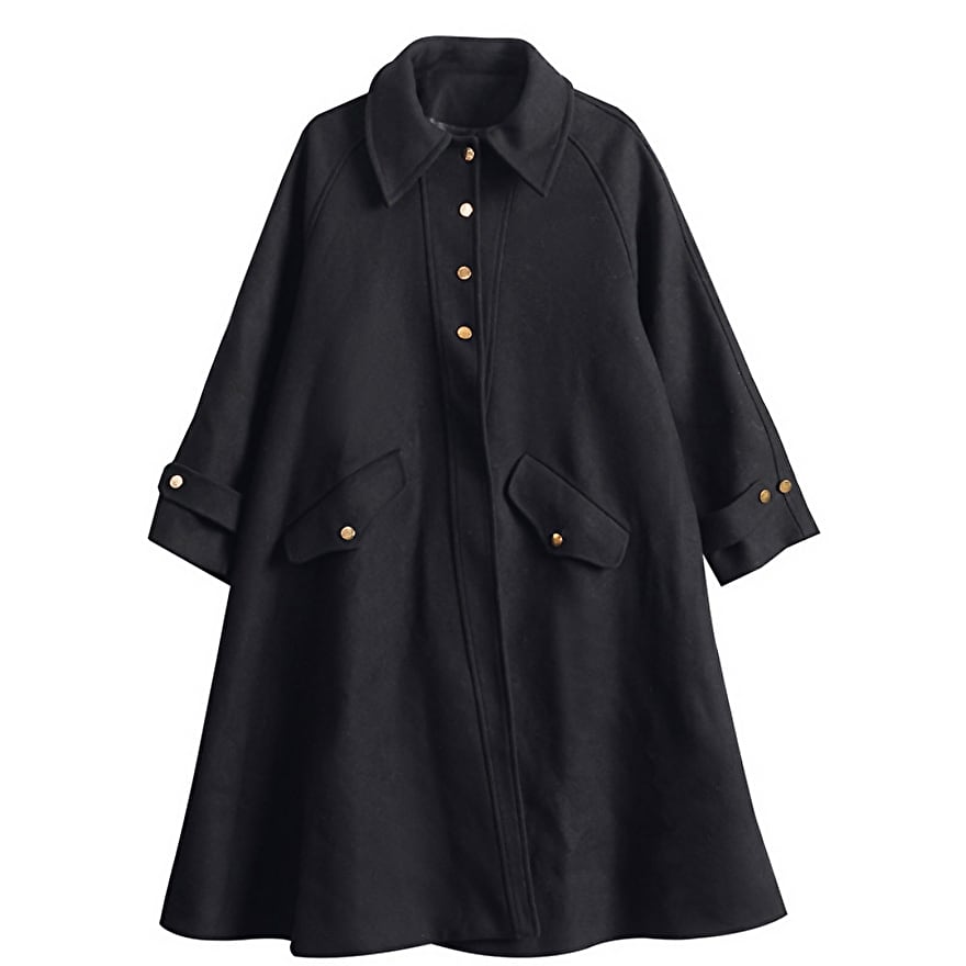 サブカル 服 地雷系 通販 アウター ロングコート マキシ丈 オーバー