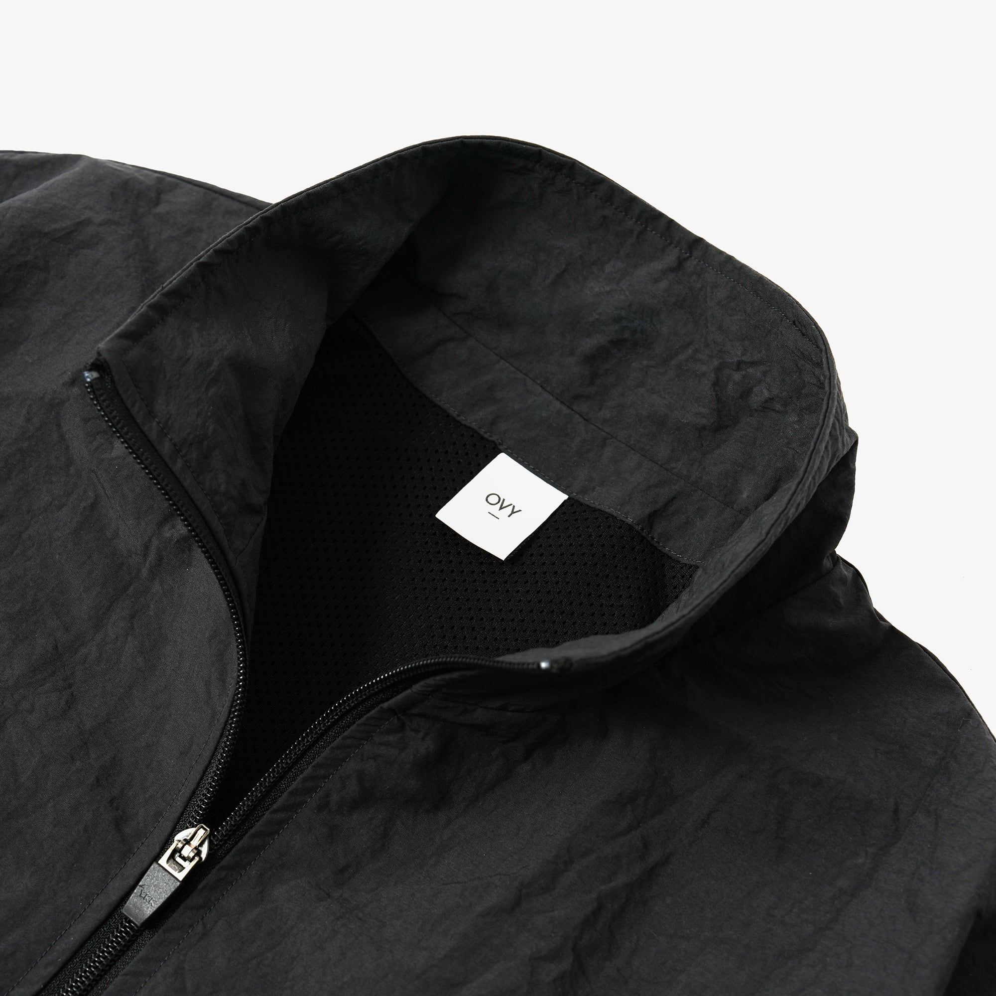 Recycled Nylon Water-repellent Zip-up Jacket