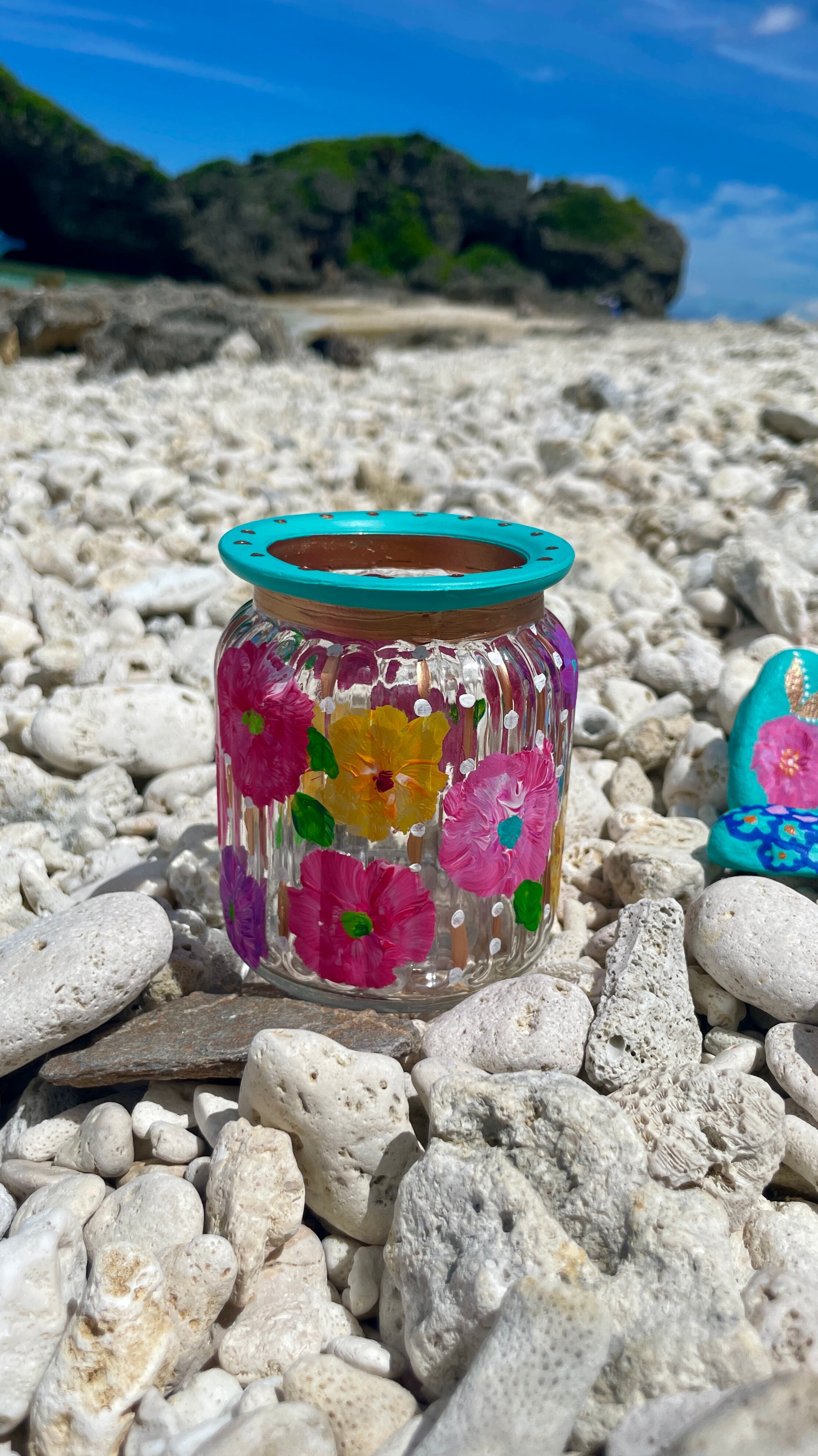 ガラスキャニスター（蓋なし）ポット | BIEart7