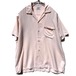 Vintage S/S Open Collar Rayon Shirt [1960s-]