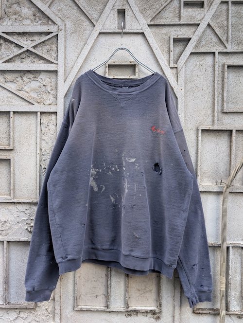 "LANDS'END" fade sweat / made in USA