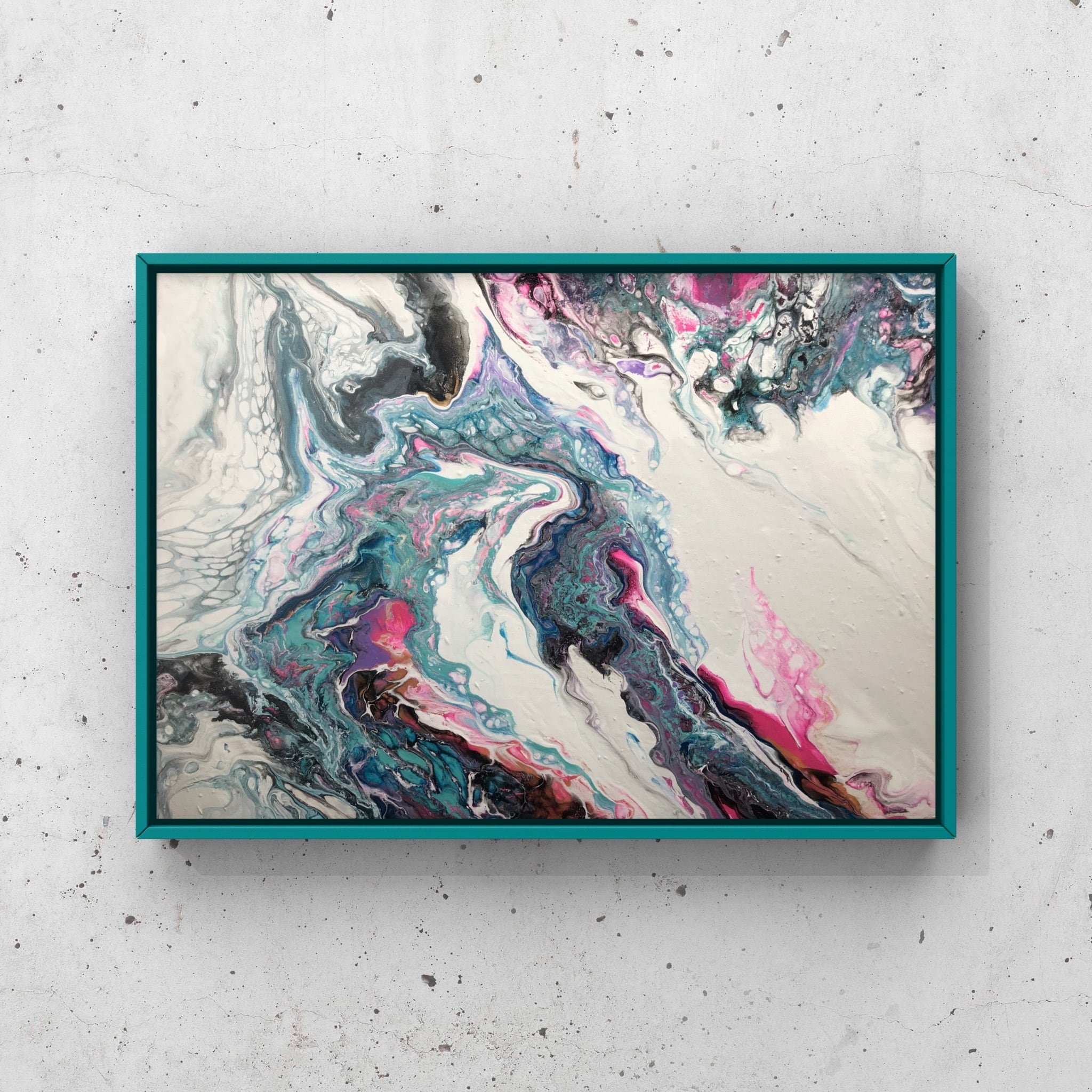 笹山俊弘 版画 直筆 昭和56年 年賀ハガキ 額装