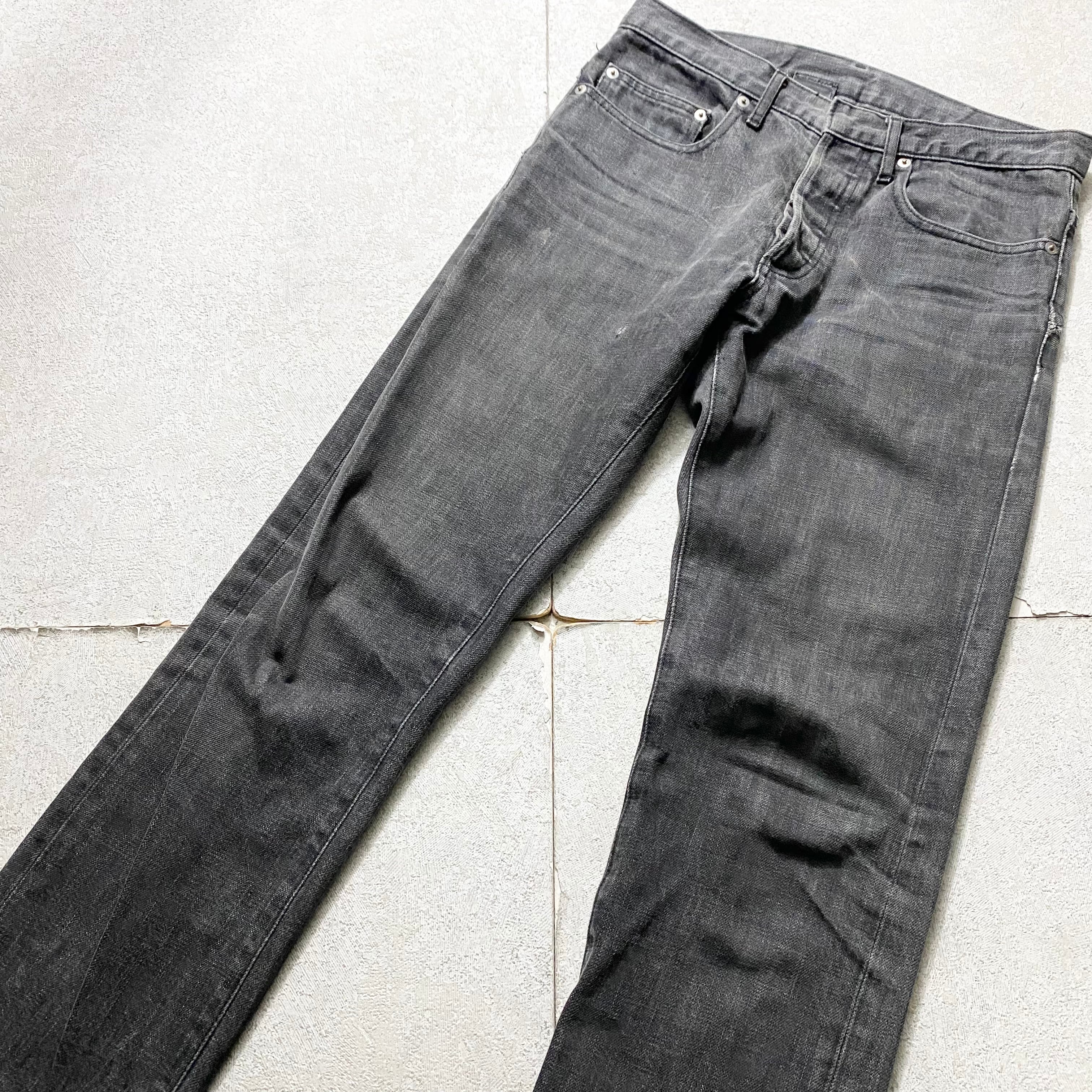 2003AW DIOR HOMME black skinny denim | NOIR ONLINE