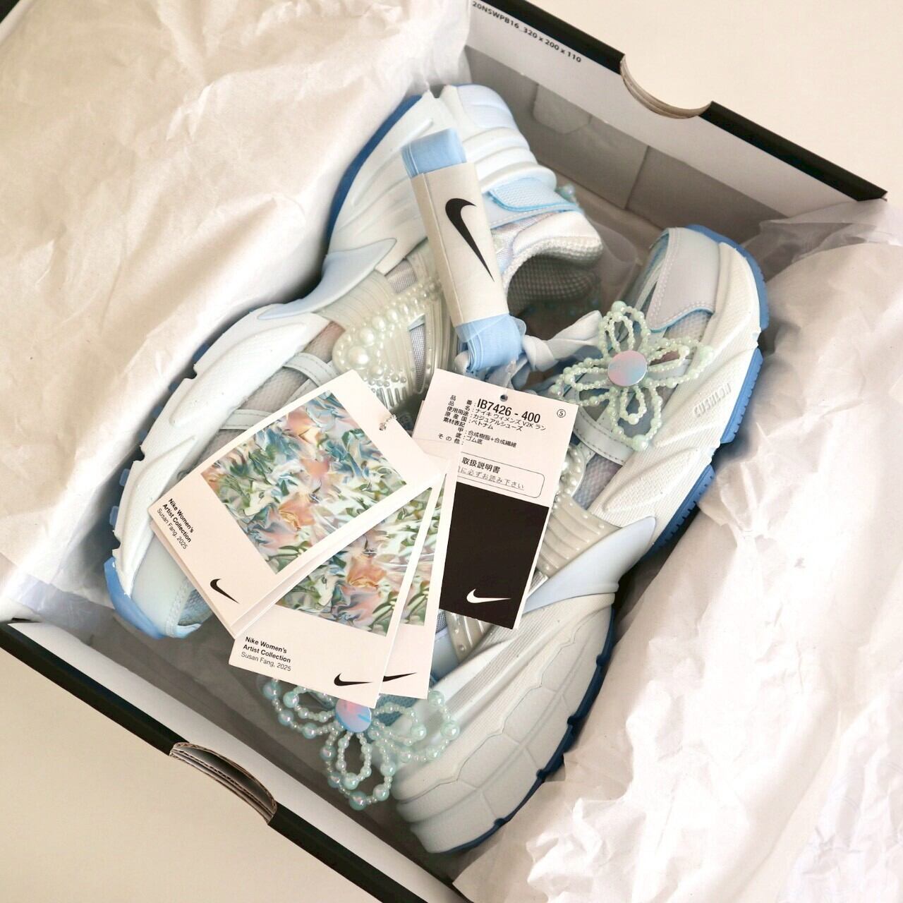 24.5cm Susan Fang x Nike Wmns V2K Run | portsidelaboratory STORE