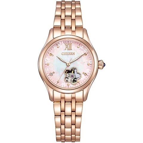 限定品☆CITIZEN シチズンコレクション PR1045-50W 桜モチーフ 機械式