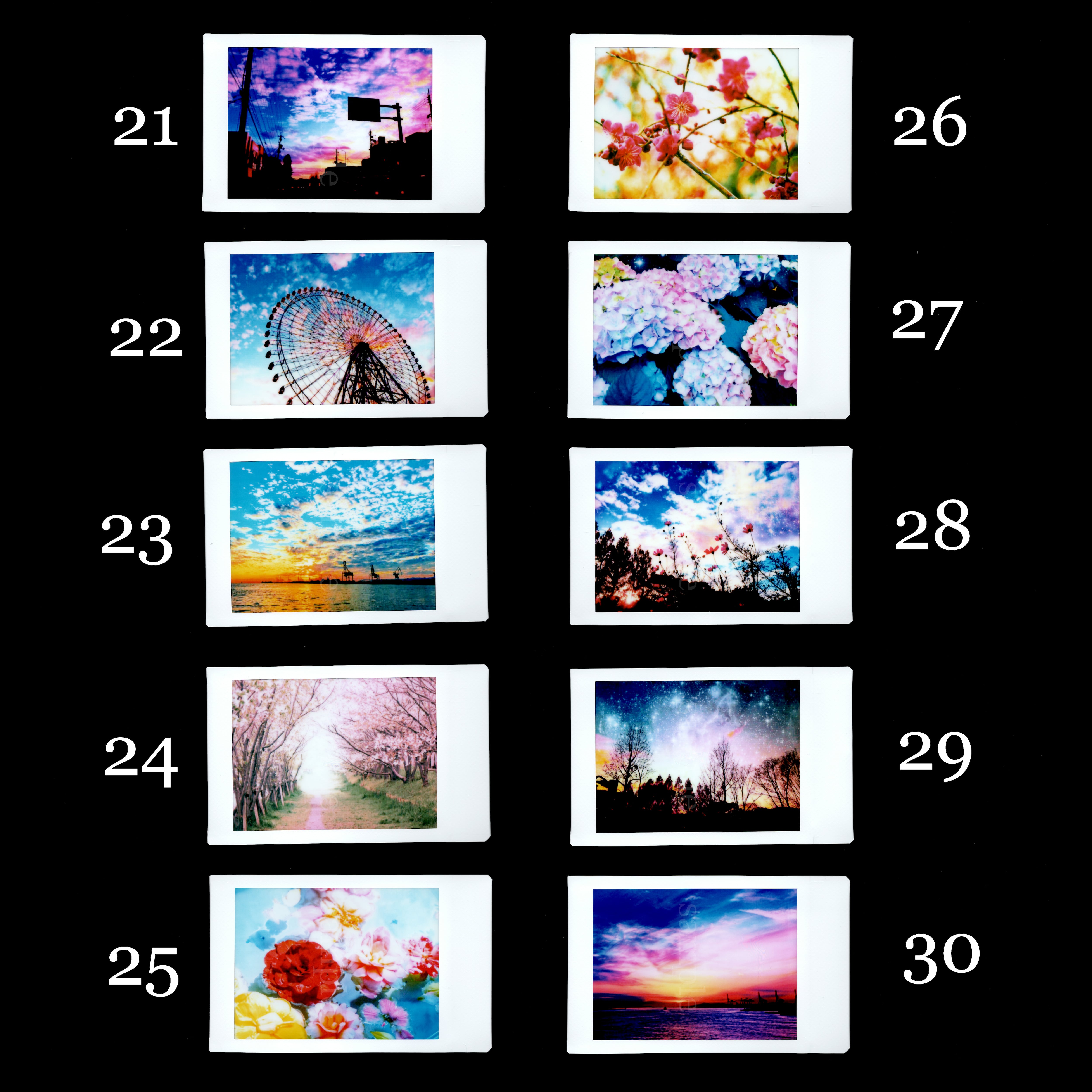 チェキ3枚セット 【番号を3つお選びください】 | 訓子kunko