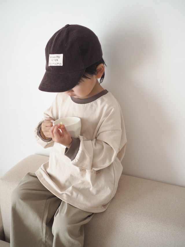 《即納》送料無料【Amigo】Butter Rib Tee